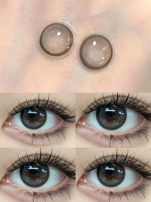 日抛lillilly LL40麦冰茶 棕 14.2mm 日抛无售后！！ 商品图7