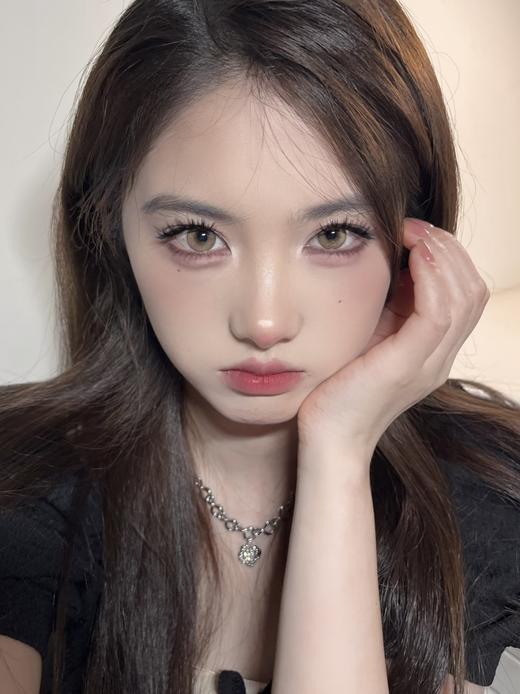 loveiikira半年抛 琉璃心 棕 14.2mm 非离子 双版本 半年抛两片装 商品图11