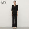 IWY/黑色西装套装女气质休闲宽松春季新款职业装工作服面试正装C13510+P33510 商品缩略图0
