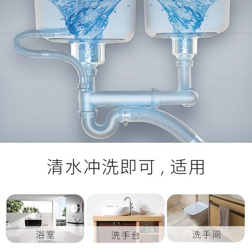 日本进口美净荣排水管道疏通剂厨房卫生间下水道毛发溶解剂强力除臭剂 商品图2