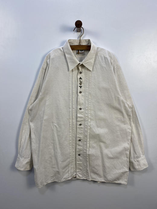 90年代 Vintage AS SCHWEIGHART MUNCHEN 100% 全棉 奥地利 蒂罗尔长袖衫 _DRRL(XL) 商品图1