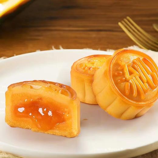 【39.9秒杀会员再送1盒到手2盒】奶黄流心月饼-6个/盒共12个（孙俪代言）热销上市-预售预约 商品图3