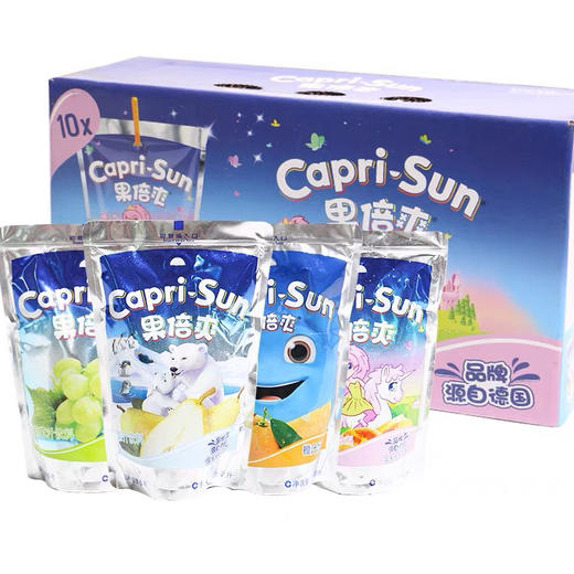 果倍爽吸吸饮料梨子味200ml 商品图2