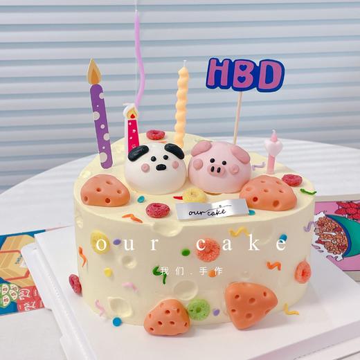 奶酪立体小动物蛋糕-低糖处理无添加 商品图5