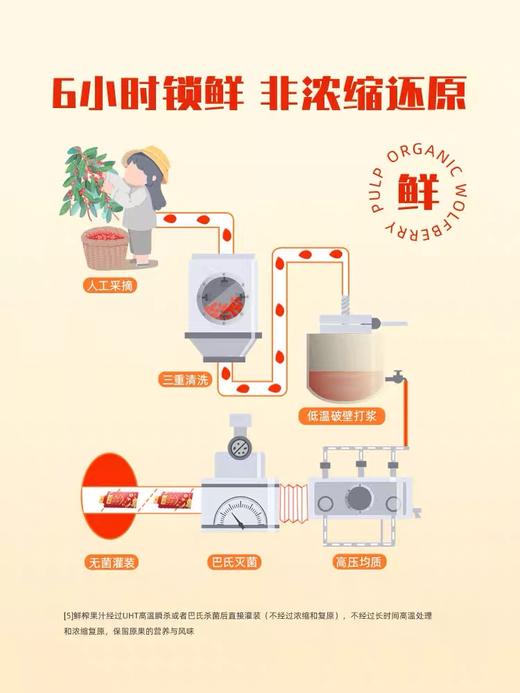 运舟味道呀啦嗦有机枸杞原浆30ml*10袋 商品图4