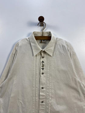 90年代 Vintage AS SCHWEIGHART MUNCHEN 100% 全棉 奥地利 蒂罗尔长袖衫 _DRRL(XL)