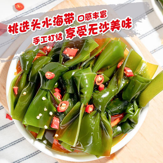 丁丁同学海带结老卤特厚卤味香辣袋装218克 商品图4