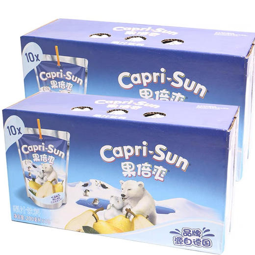 果倍爽吸吸饮料梨子味200ml 商品图1