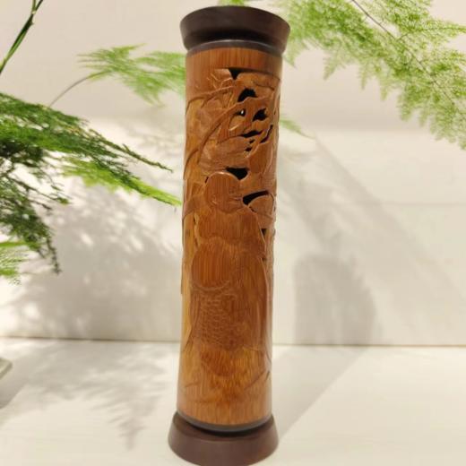 刘海戏金蟾°竹香筒 商品图0