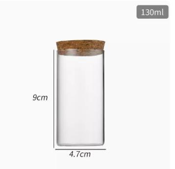 玻璃木塞管130ML 商品图0