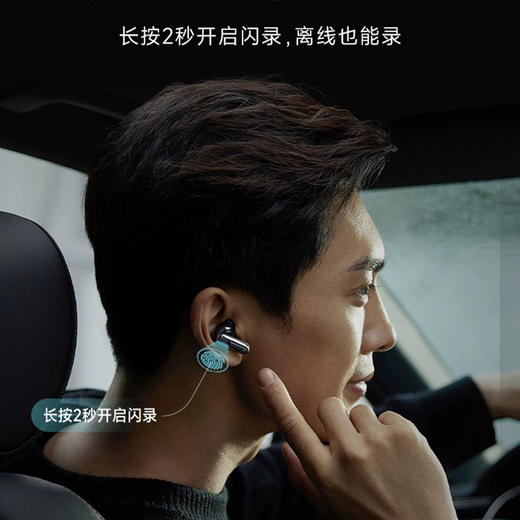 【新品上市】科大讯飞蓝牙耳机无线降噪Nano+会议耳机录音翻译 商品图3