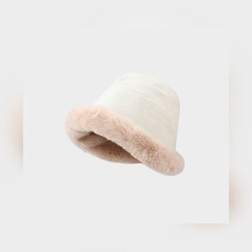 冬季帽子女蒙古帽子民族风渔夫帽加厚毛绒盆帽韩版百搭防风防寒 商品图1
