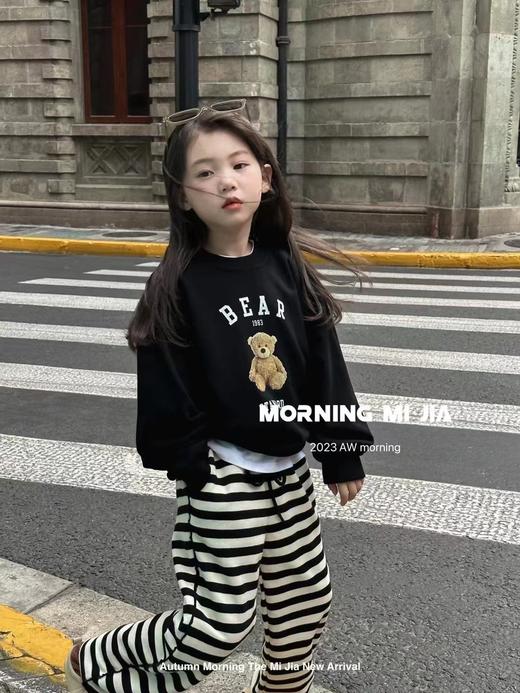 【秋冬新款❗️套头卫衣】百搭可爱小熊上衣宽松韩版女孩长袖打底衫潮 商品图0