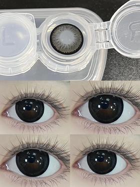 日抛lillilly LL37乌梅酱 黑色 14.4mm 日抛无售后！！