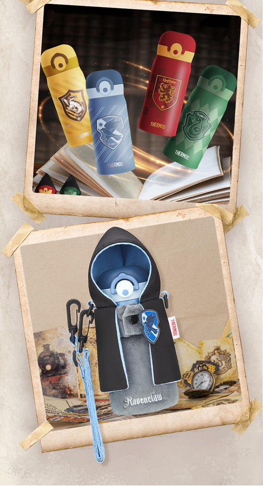 德国Thermos膳魔师 IP联名款 哈利波特 魔法红 保温杯 宝宝水杯   | 12月+ | 350ml 商品图3