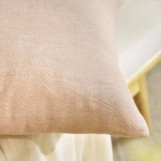 莫兰迪色暗纹靠包四色客厅软包轻奢复古靠枕腰枕 商品图3