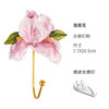 欧式立体花卉挂钩无痕钉浮雕玫瑰花衣帽钩置衣厨房玄关挂衣钩单钩 商品缩略图4