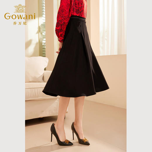 乔万尼秋季新品半身裙A字显瘦半裙ET3D616 商品图2