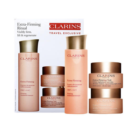 娇韵诗焕颜弹力紧致三件套弹簧水200ml日霜晚霜50ml 商品图0