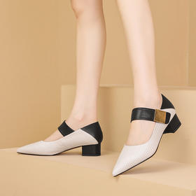 时尚拼接，气质百搭单鞋GLS690