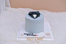 1027CAKE |  蝴蝶结领带 男士 简约款式蛋糕 爸爸