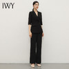IWY/黑色西装套装女气质休闲宽松春季新款职业装工作服面试正装C13510+P33510 商品缩略图1