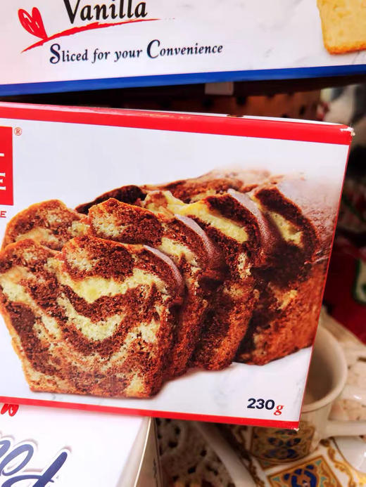 阿联酋多芙利大理石花纹切片蛋糕230g 商品图5