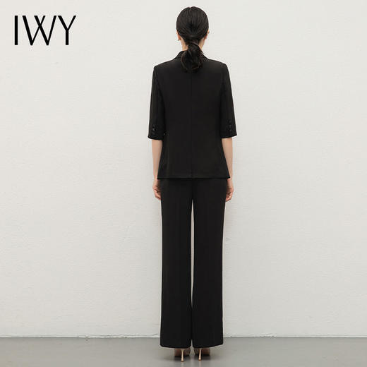 IWY/黑色西装套装女气质休闲宽松春季新款职业装工作服面试正装C13510+P33510 商品图4