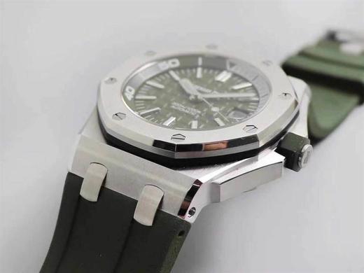 JF厂爱彼皇家橡树离岸型15710ST”军绿”腕表全面评测-军迷必看复刻手表一比一手表n厂c厂zf厂vs厂clean厂 商品图8