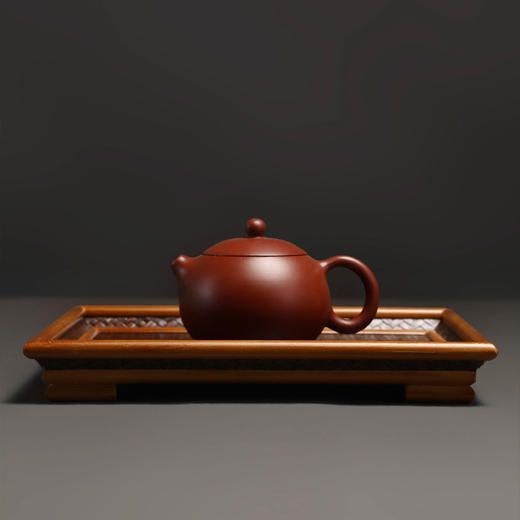 惠风竹编托盘 木竹制复古家用茶具收纳盘干泡茶台茶棚杯架茶托盘收纳 商品图5