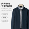 【新款DTH】大依优型大码立领夹克薄绒内里外套男宽松加肥加大码休闲上衣胖子肥佬 商品缩略图2