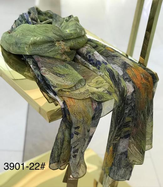 优品堂【水墨朦胧】桑蚕丝长巾 商品图2