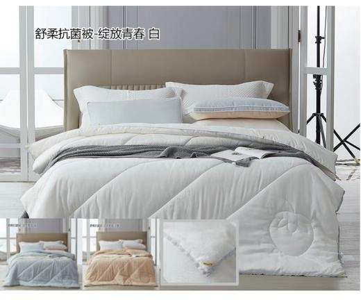 【富安娜】B7F舒柔抗菌被-绽放青春白 商品图0