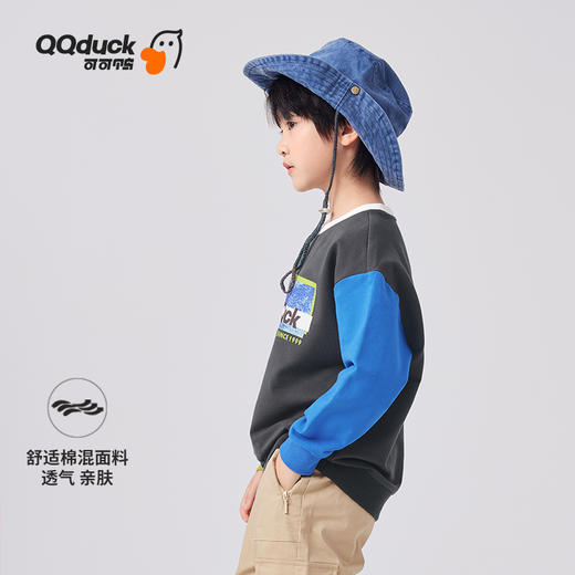 【清仓捡漏】【120-160】【可可鸭】男童春秋款多彩卫衣 商品图2