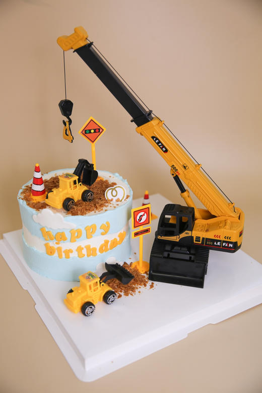 吊车工程蛋糕 商品图1