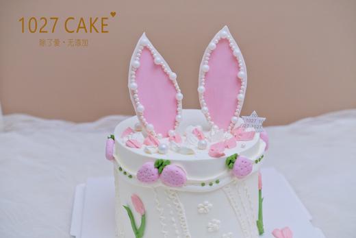 1027CAKE | 翻糖  粉色系 兔耳朵 商品图2