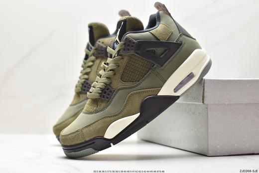 耐克Nike Wmns Air Jordan 4 Retro GS中帮复古运动篮球鞋A02571-100男女鞋 商品图7