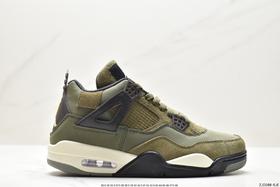 耐克Nike Wmns Air Jordan 4 Retro GS中帮复古运动篮球鞋A02571-100男女鞋