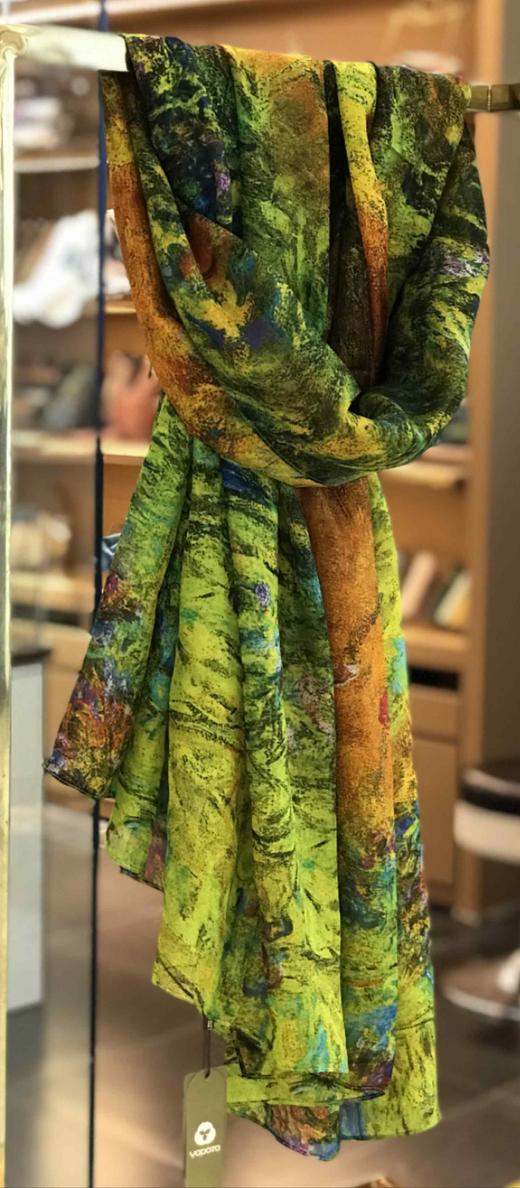 优品堂【水墨朦胧】桑蚕丝长巾 商品图8