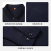 【新款DWP】大依优型大码印花长袖Polo衫翻领带口袋男装加肥加大体恤大号上衣胖子 商品缩略图3