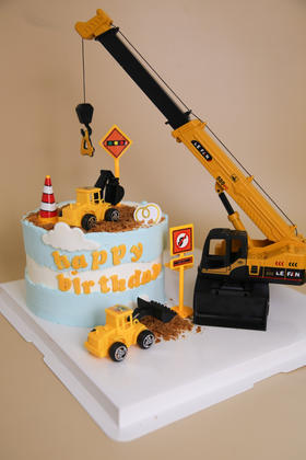 吊车工程蛋糕