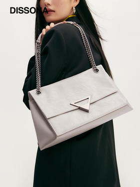 【2F】DISSONA迪桑娜女包GEO符号2023新款链条包单肩包通勤手提包腋下包