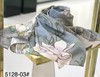 优品堂【梦蝶影颜】双层双面桑蚕丝披肩长巾 商品缩略图5
