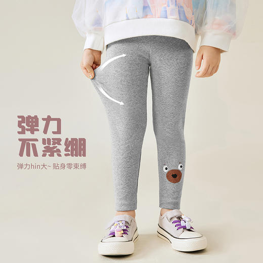 【MQDmini】【80-130】女童打底裤甜美长裤儿童裤子MQDMINI 商品图3