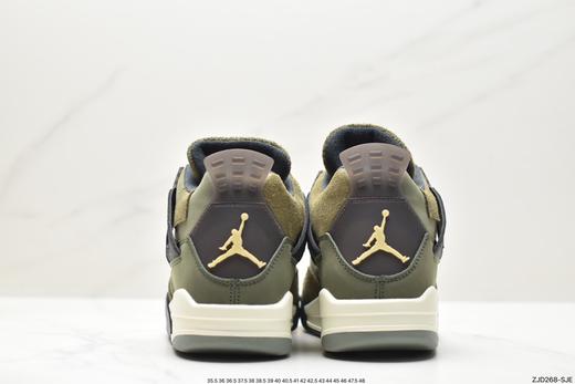 耐克Nike Wmns Air Jordan 4 Retro GS中帮复古运动篮球鞋A02571-100男女鞋 商品图5