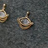SpoiledBrat Jewelry花瓣粉晶耳环 商品缩略图1