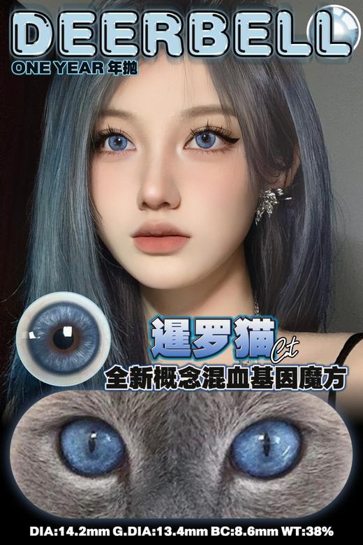 Deerbell年抛| 暹罗猫 14.2mm 商品图2