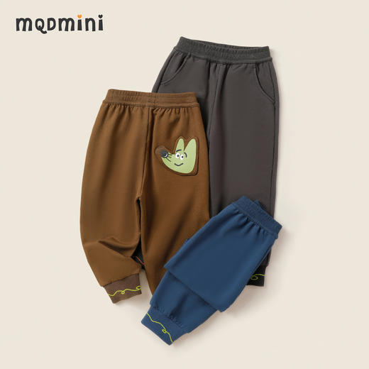 【80-130】【MQDMmini】男童春秋裤子中小童宽松运动长裤休闲卫裤 商品图0