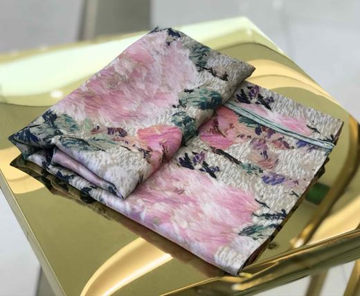 优品堂【清秀高雅】桑蚕丝90x90方巾 商品图7