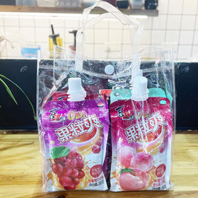 喜之郎果粒爽组合258ml*4盒/包